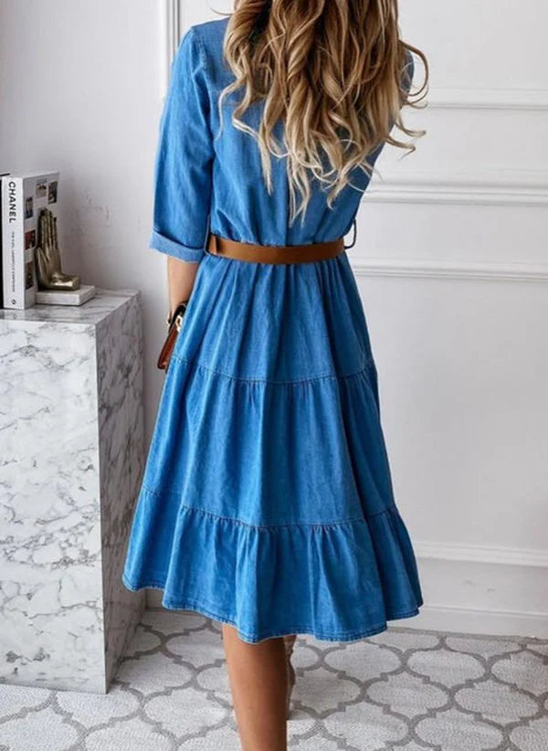 Denim dress