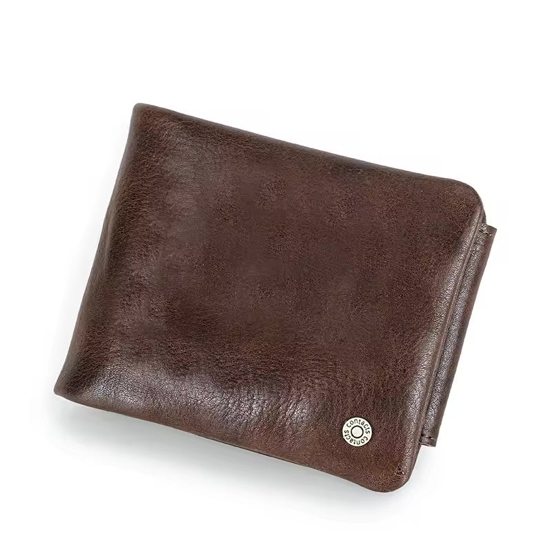Old Genuine Leather Men Wallet